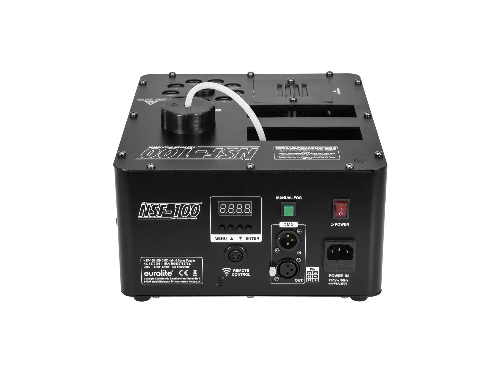 EUROLITE NSF-100 LED DMX Hybrid Spray Fogger - neonaffair