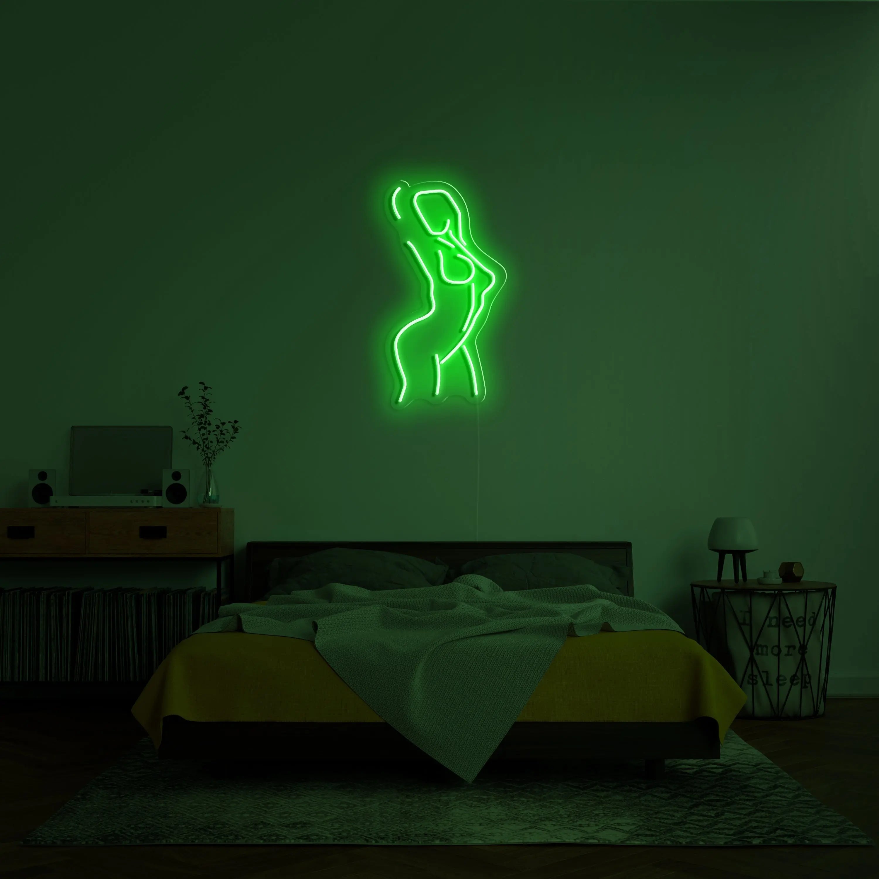 Female Pose LED Neon Sign - neonaffair