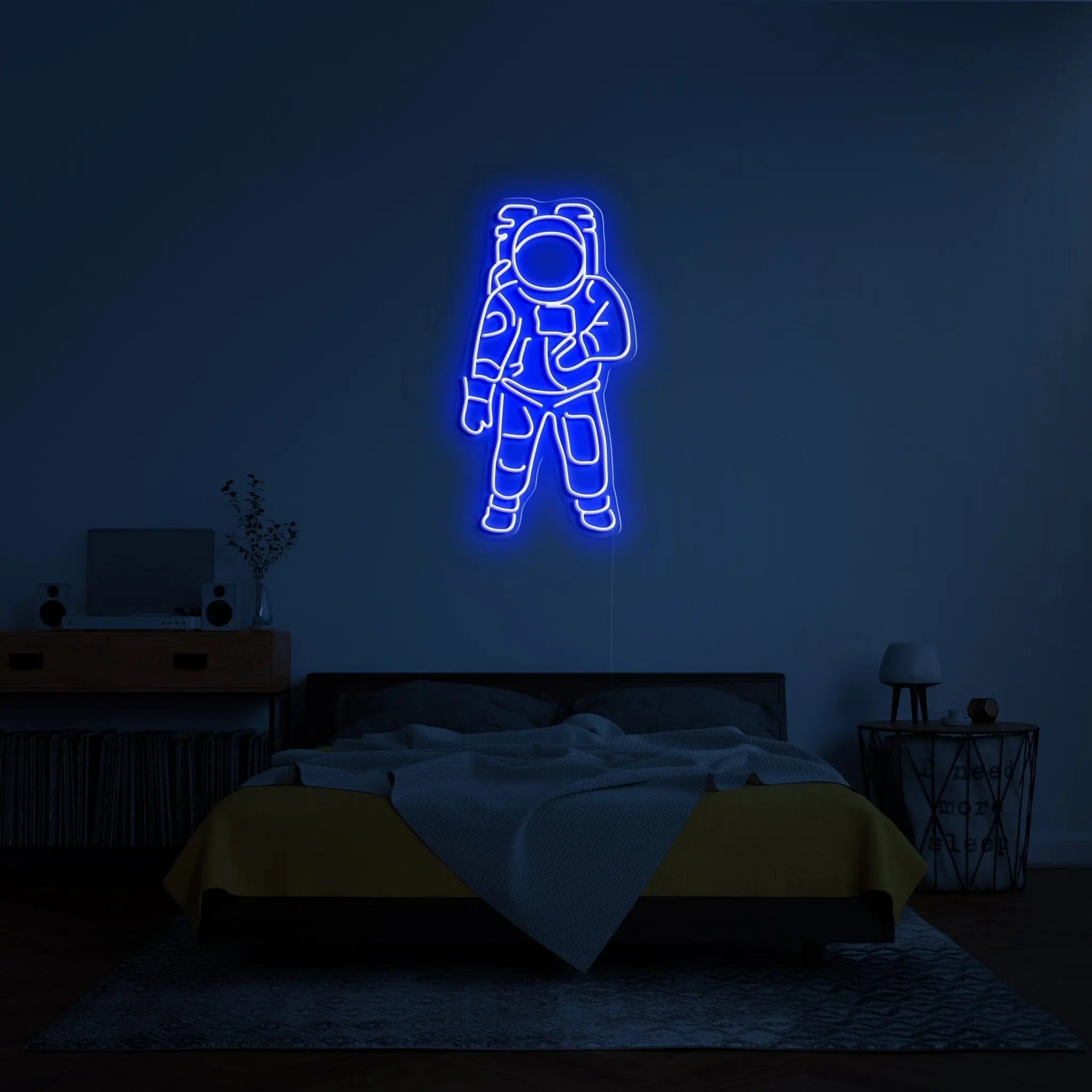'Astronaut' LED Neon Sign - neonaffair