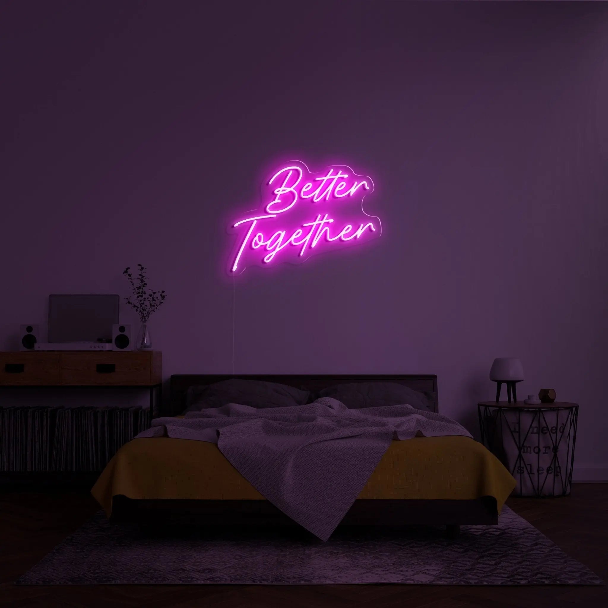 'Better Together' LED Neon Sign - neonaffair