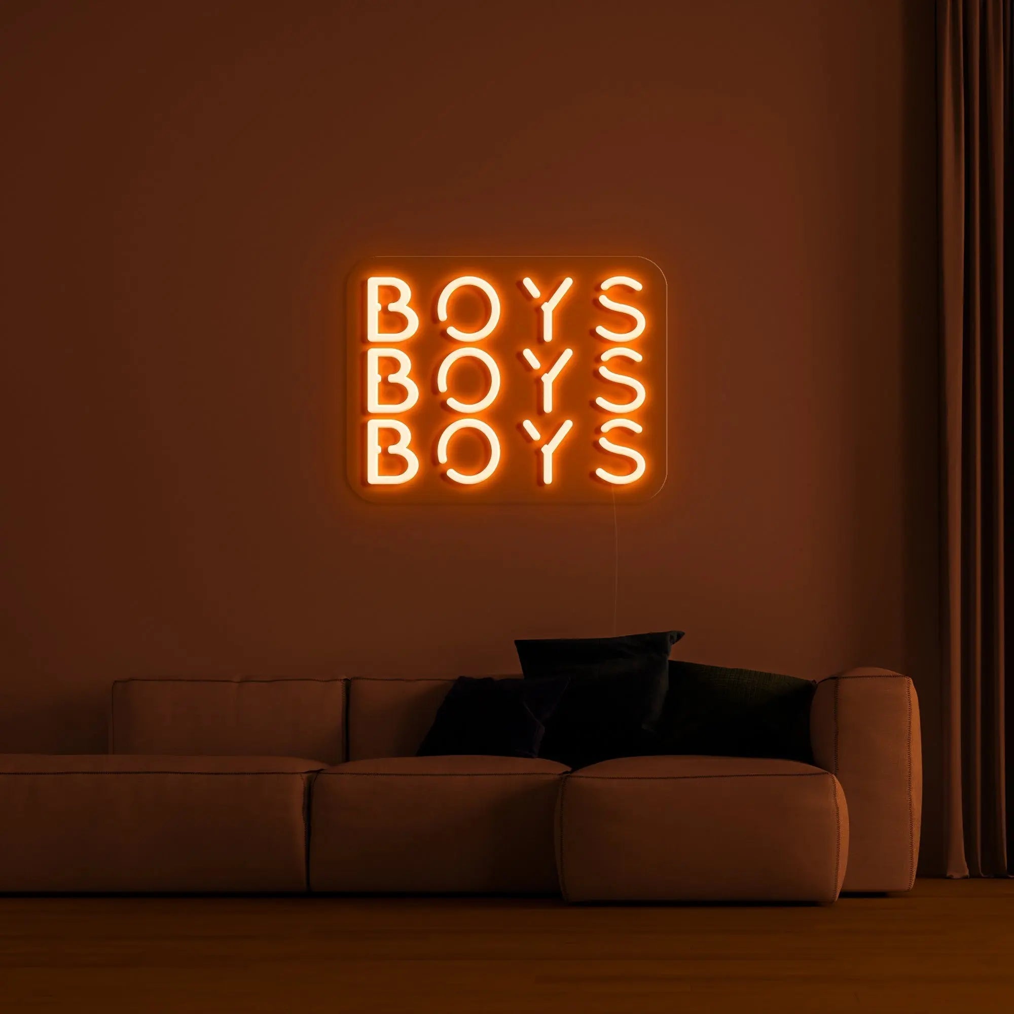 'BOYS BOYS BOYS' Neon Sign - neonaffair