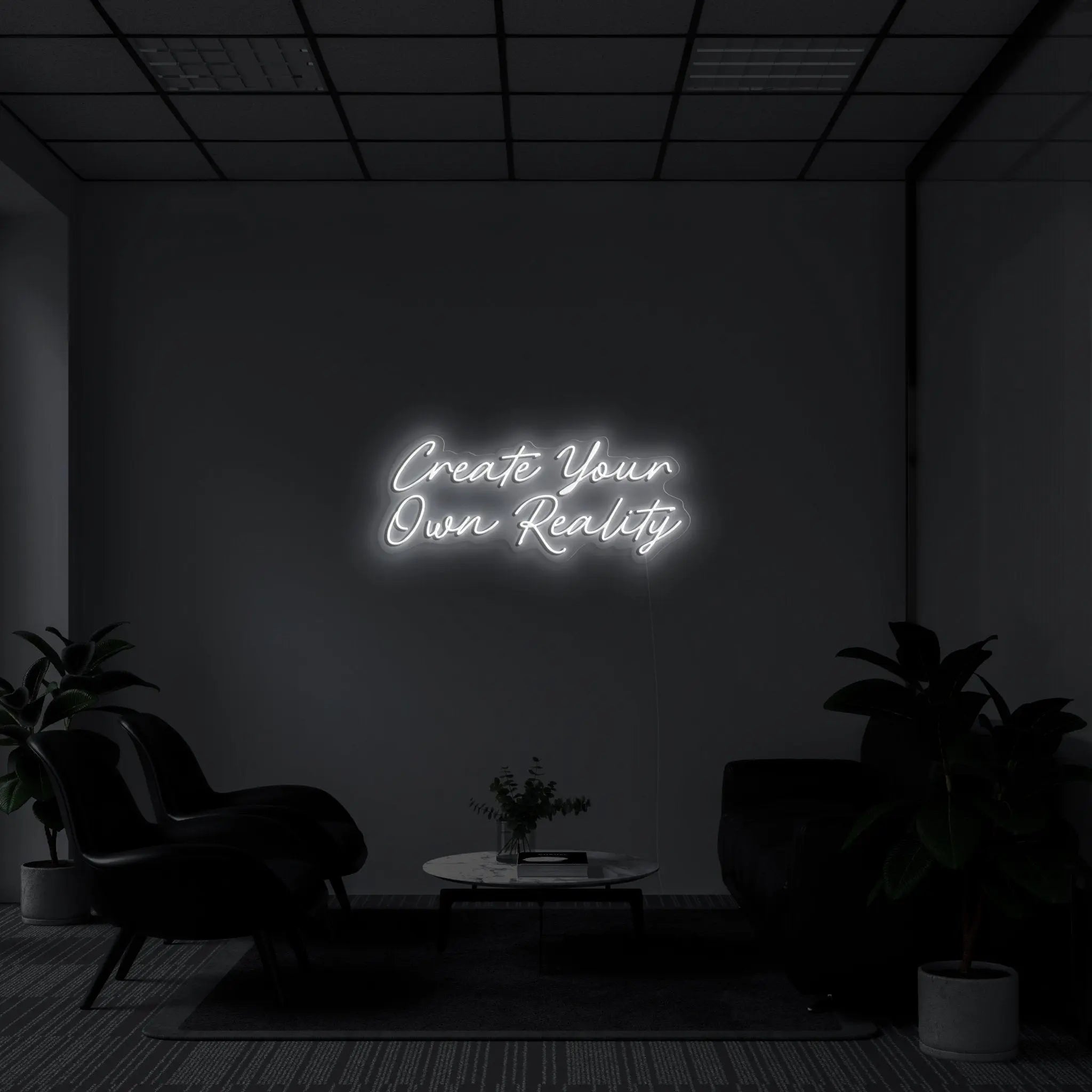 'Create Your Own Reality' LED Neon Sign - neonaffair