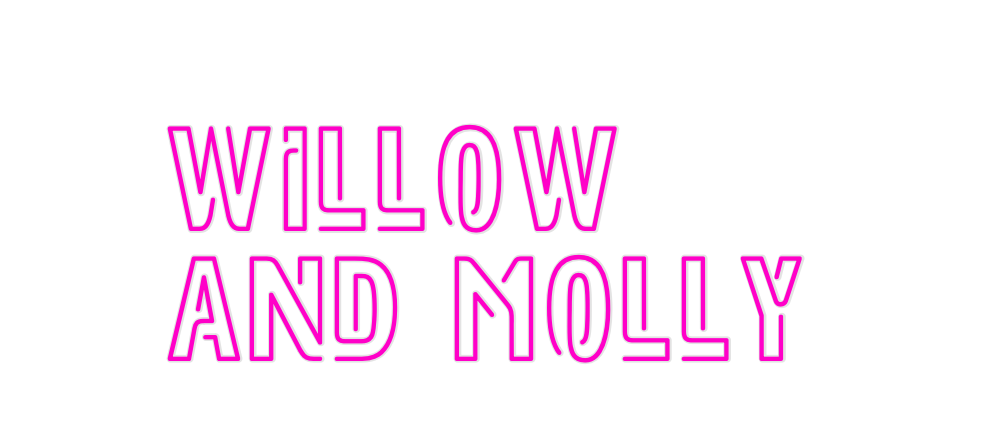 Custom Neon: willow and Mo... - neonaffair