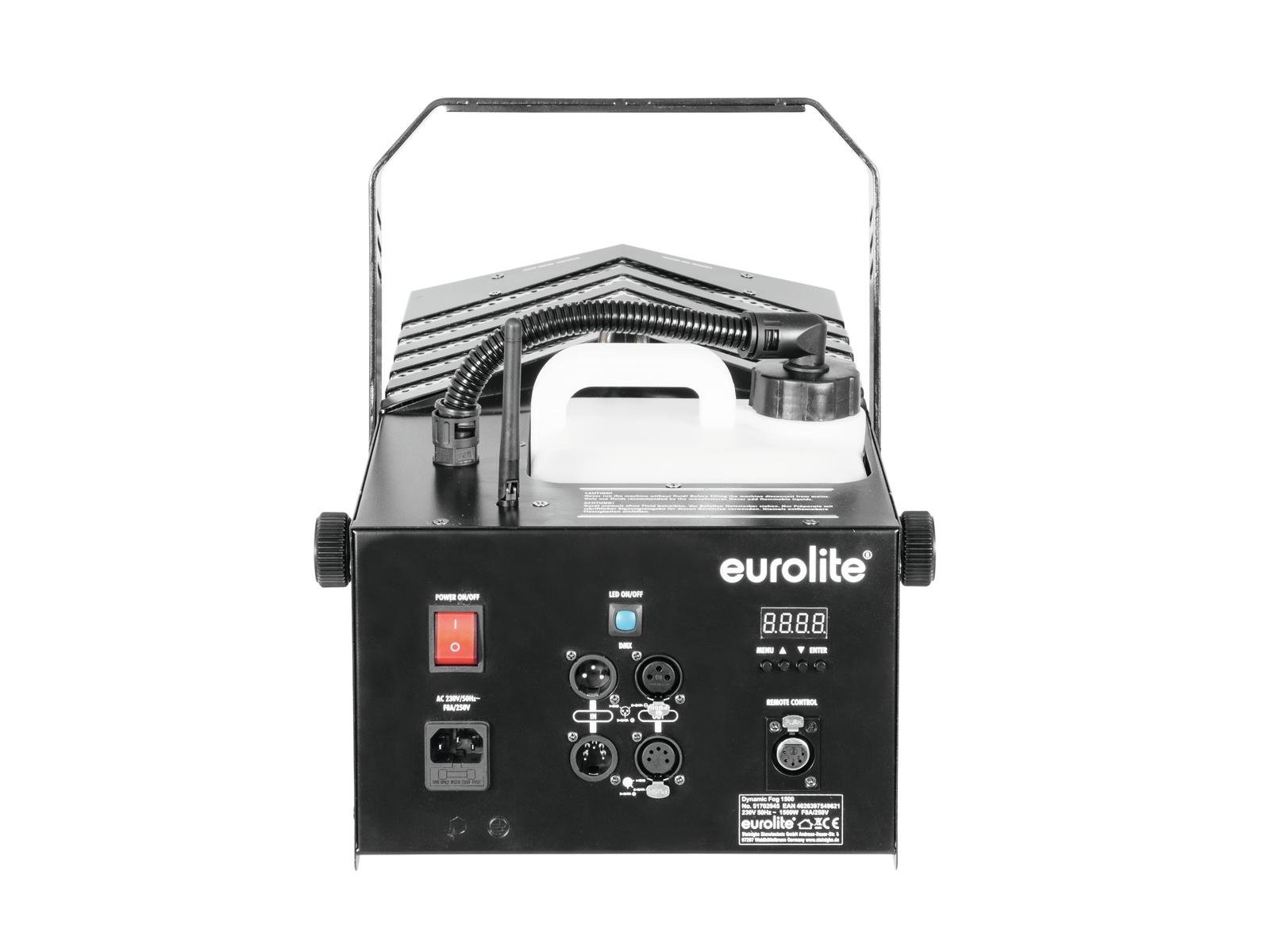 EUROLITE Dynamic Fog 1500 Flex Fog Machine - neonaffair