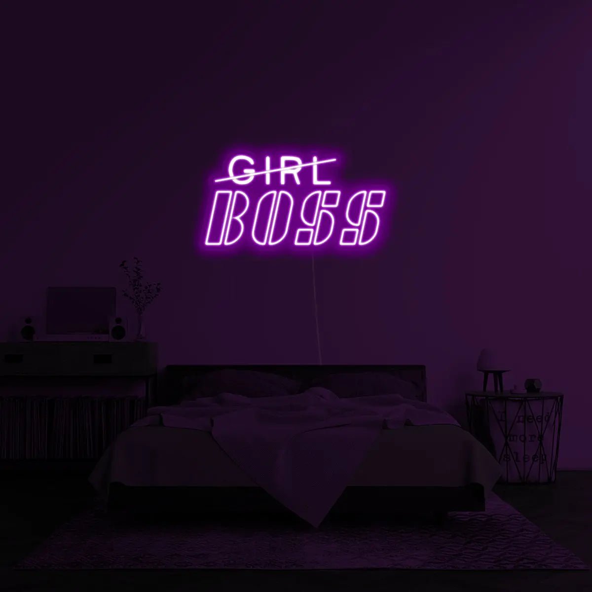 'Girl Boss' LED Neon Sign - neonaffair