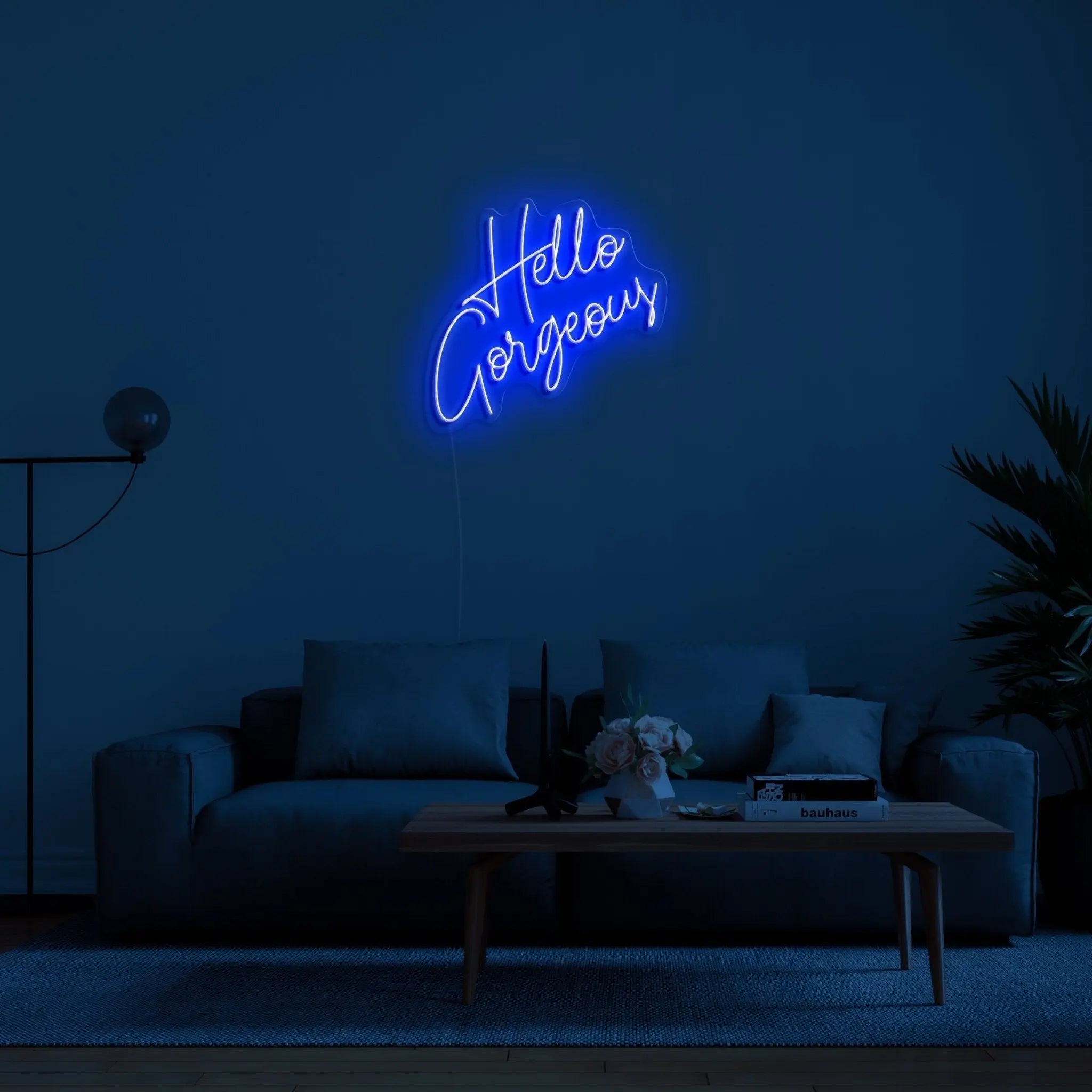 'Hello Gorgeous' LED Neon Sign - neonaffair