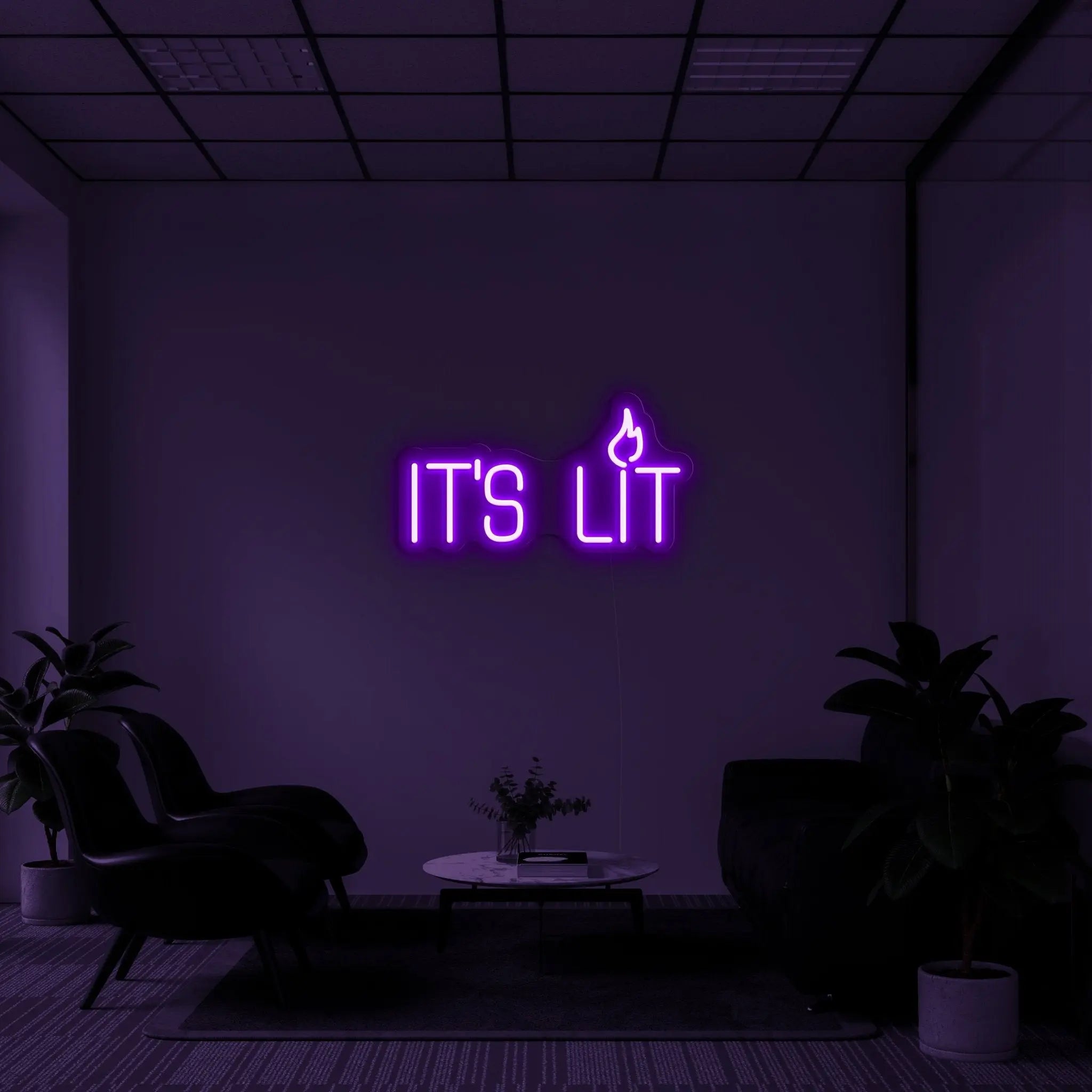 'It's Lit' Neon Sign - neonaffair