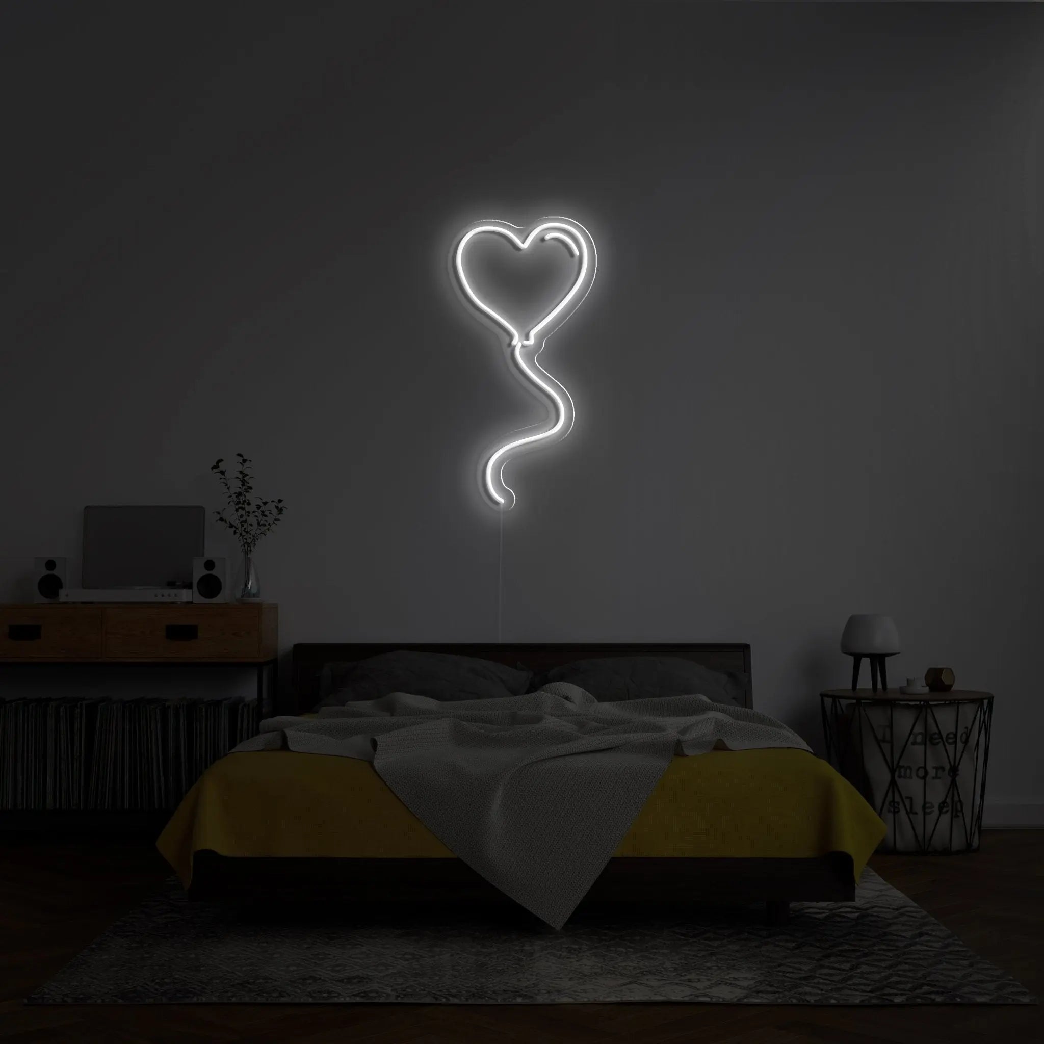 'Love Balloon' Neon Sign - neonaffair