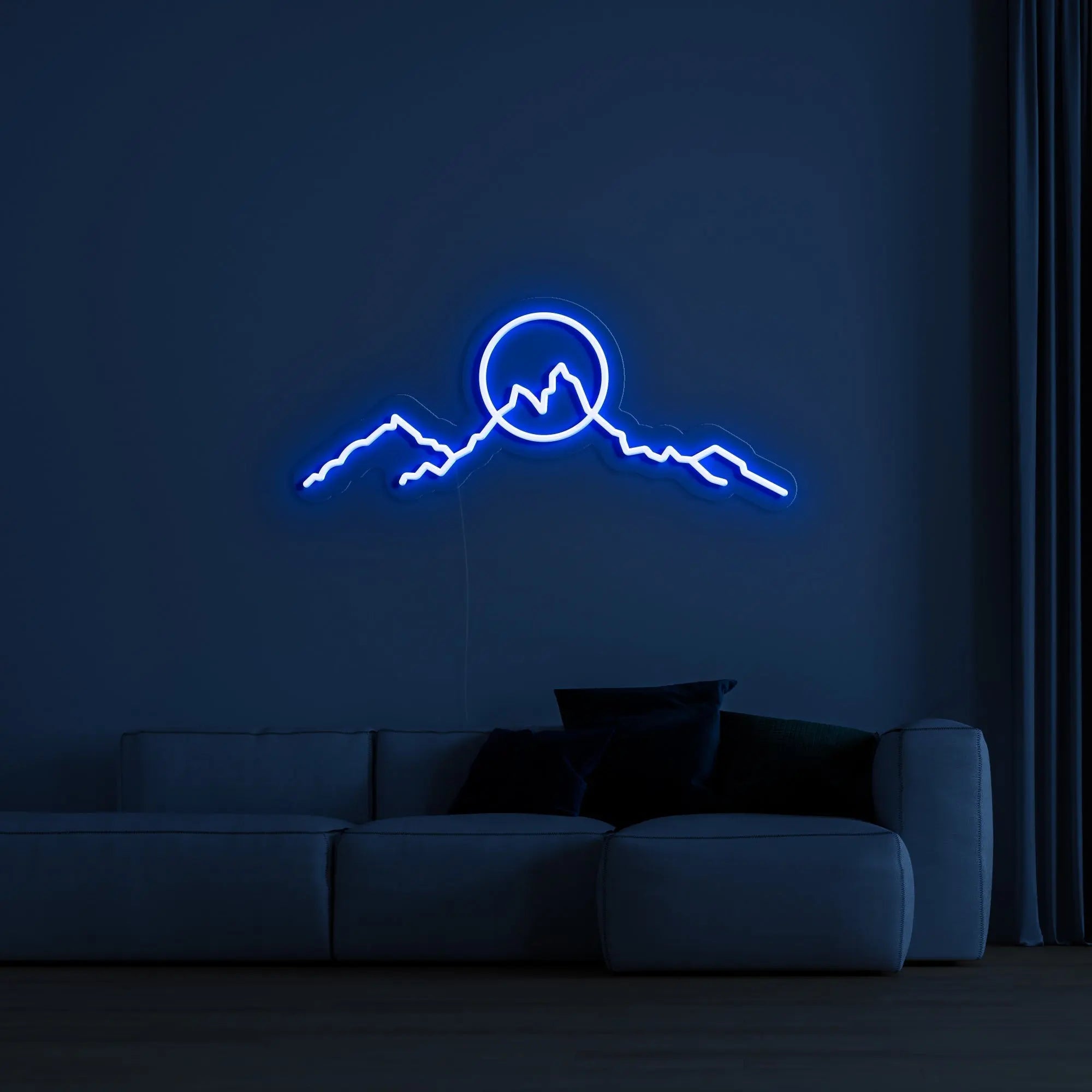 'Mountainscape' Neon Sign - neonaffair