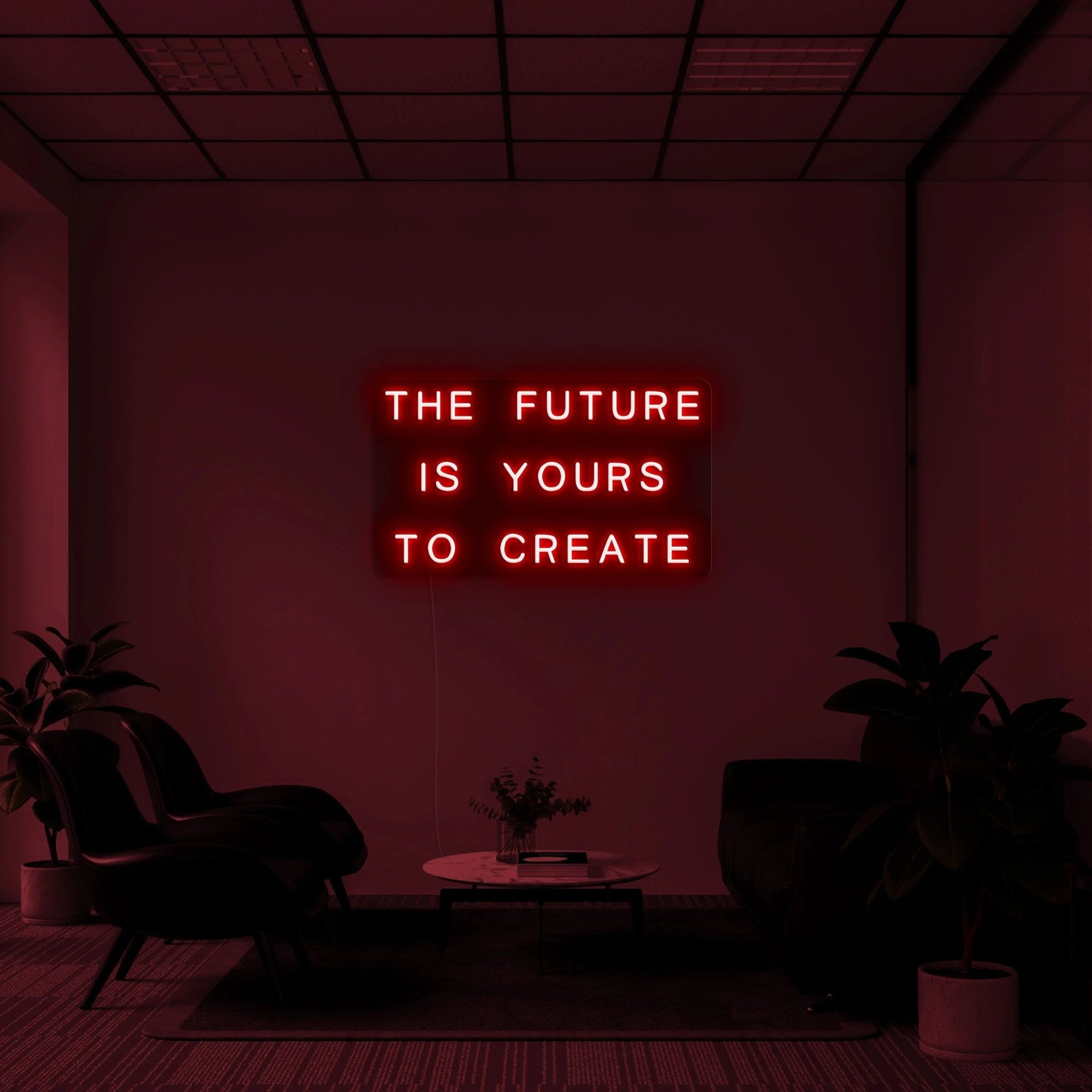 'The Future Is Yours' LED Neon Sign - neonaffair
