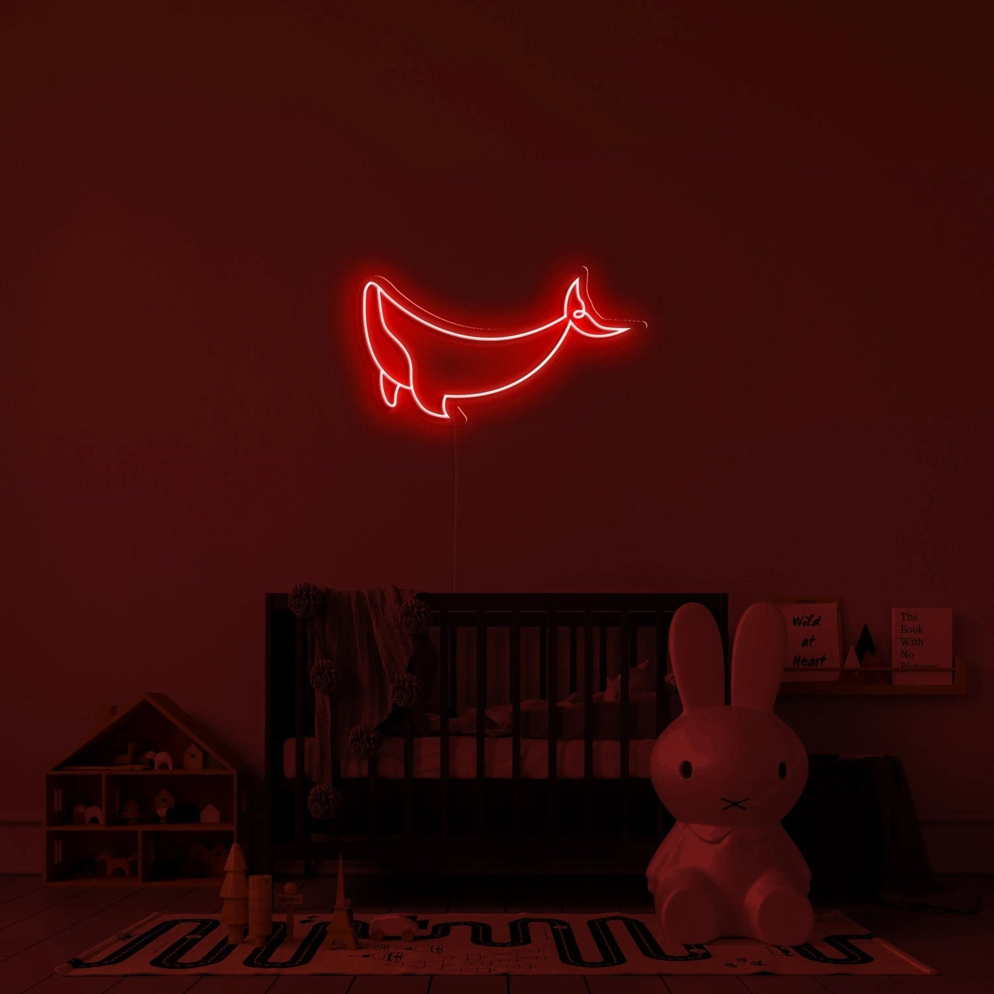 'Whale' Neon Sign - neonaffair