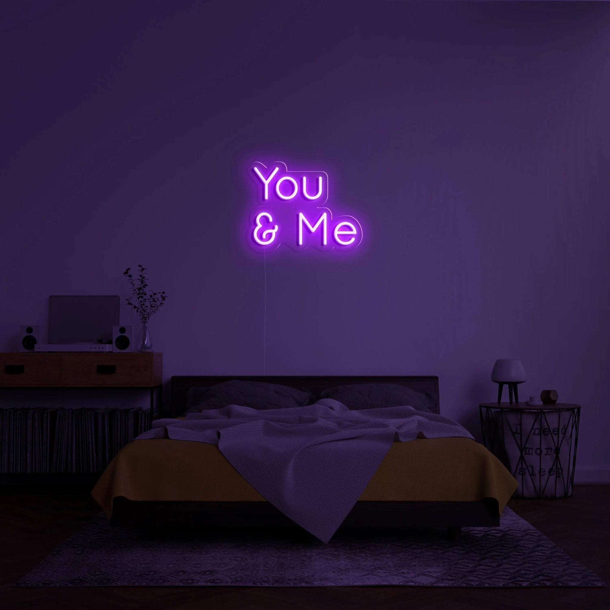 'You _ Me' Neon Sign - neonaffair