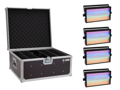 EUROLITE Set 4x LED Super Strobe ABL + Case - neonaffair