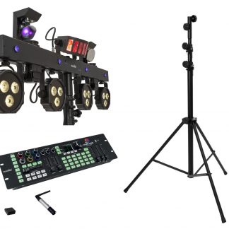 EUROLITE Set LED KLS Scan Next FX Compact Light Set + Controller + Steel stand - neonaffair