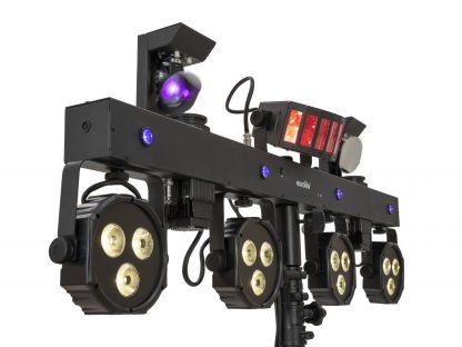 EUROLITE Set LED KLS Scan Next FX Compact Light Set + Controller + Steel stand - neonaffair