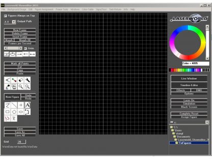 LASERWORLD ShowNET incl. Showeditor Lasershow Software - neonaffair