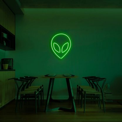 'Alien' LED Neon Sign - neonaffair