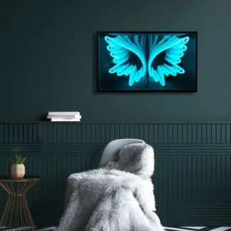 Angel Wings 3D Infinity LED Neon Sign - neonaffair