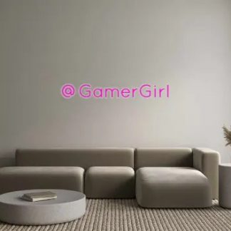 Custom Neon: @GamerGirl - neonaffair