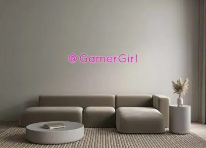 Custom Neon: @GamerGirl - neonaffair