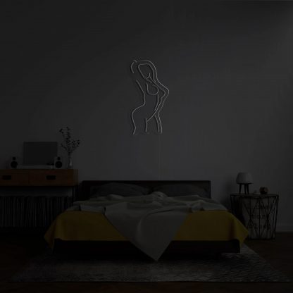 Female Pose LED Neon Sign - neonaffair