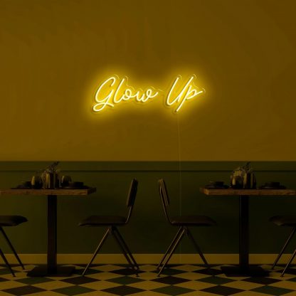 'Glow up' LED Neon Sign - neonaffair