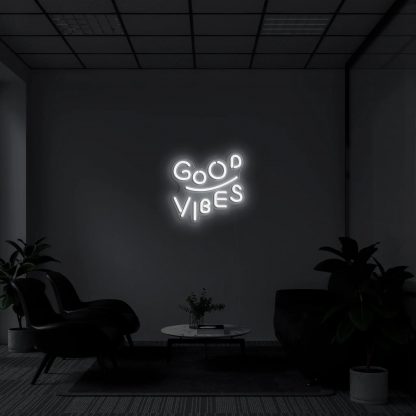 'Good Vibes' v2 Neon Sign - neonaffair