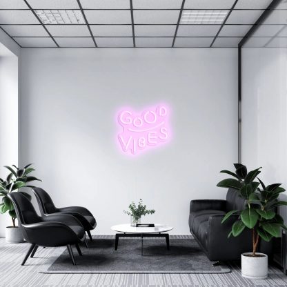 'Good Vibes' v2 Neon Sign - neonaffair