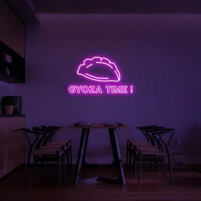 'Gyoza time' LED Neon Sign - neonaffair