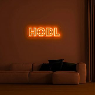 'HODL' LED Neon Sign - neonaffair