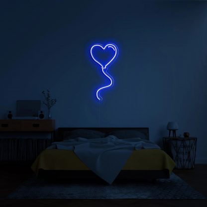 Heart Balloon Neon Sign - neonaffair