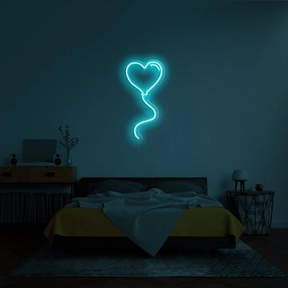 Heart Balloon Neon Sign - neonaffair