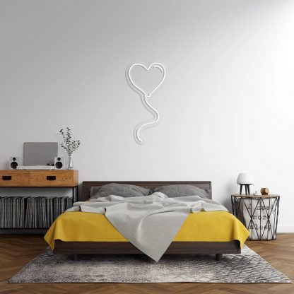 Heart Balloon Neon Sign - neonaffair