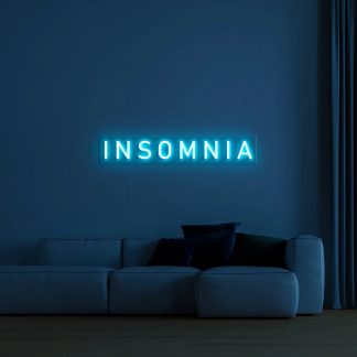 'Insomnia' LED Neon Sign - neonaffair