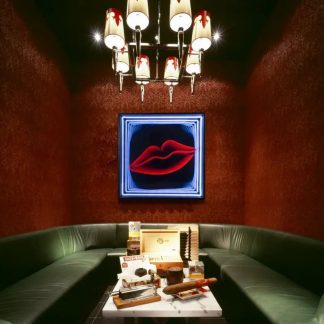 Lips 3D Infinity LED Neon Sign - neonaffair