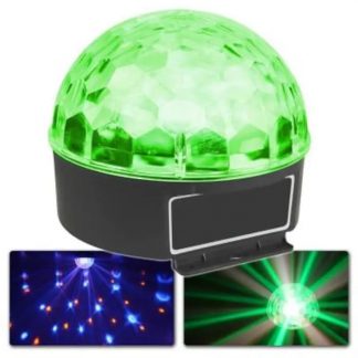 MAX MAGIC JELLY DJ BALL DISCOLAMPA LJUDSTYRD, 6X1W - neonaffair