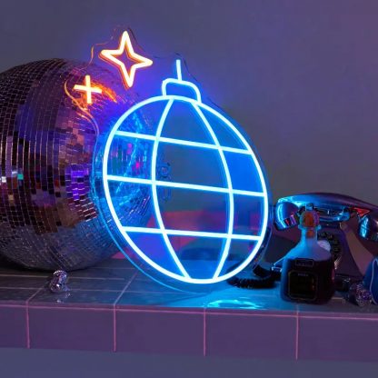 Megano The Disco Ball LED Neon Sign - neonaffair