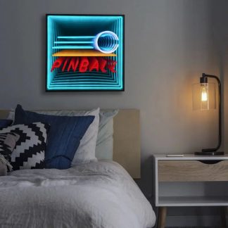 Pinball 3D Infinity LED Neon Sign - neonaffair