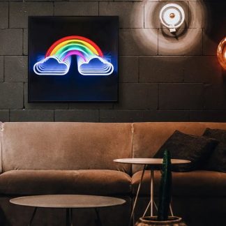 Rainbow 3D Infinity LED Neon Sign - neonaffair