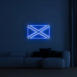 'Scotland Flag' LED Neon Sign - neonaffair