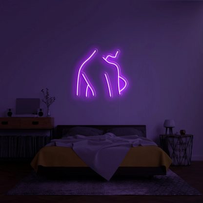 Side Boob Neon Sign - neonaffair