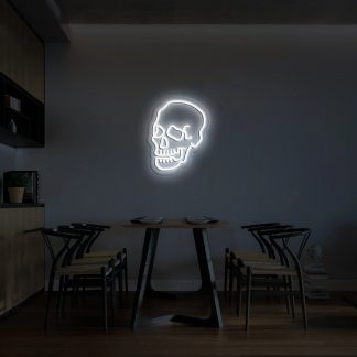 'Skull' LED Neon Sign - neonaffair