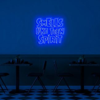 'Smells like teen spirit' LED Neon Sign - neonaffair