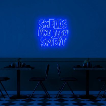 'Smells like teen spirit' LED Neon Sign - neonaffair