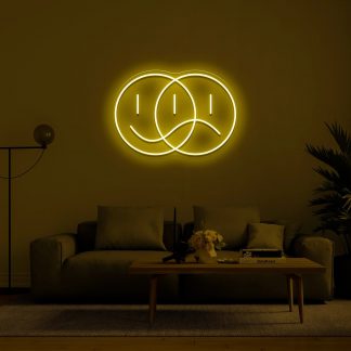 Smile + Frown Neon Sign - neonaffair