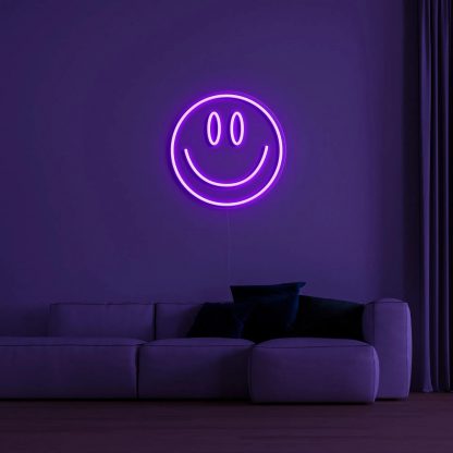 Smiley LED Neon Sign - neonaffair