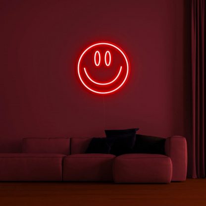 Smiley LED Neon Sign - neonaffair