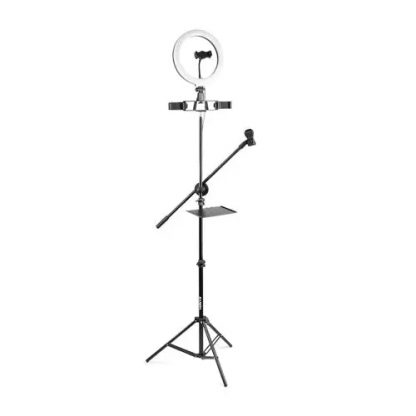 VONYX RL25 RING LAMP LED LIGHT, FLOOR STAND - neonaffair