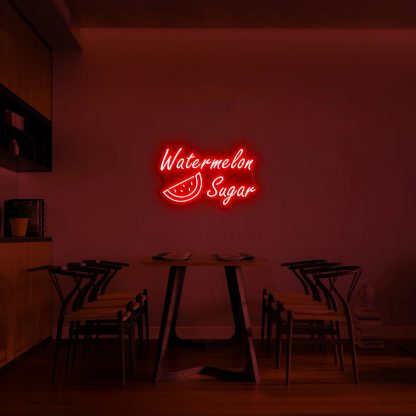 'Watermelon sugar' LED Neon Sign - neonaffair