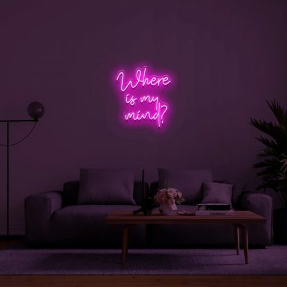 'Where is my mind' LED Neon Sign - neonaffair